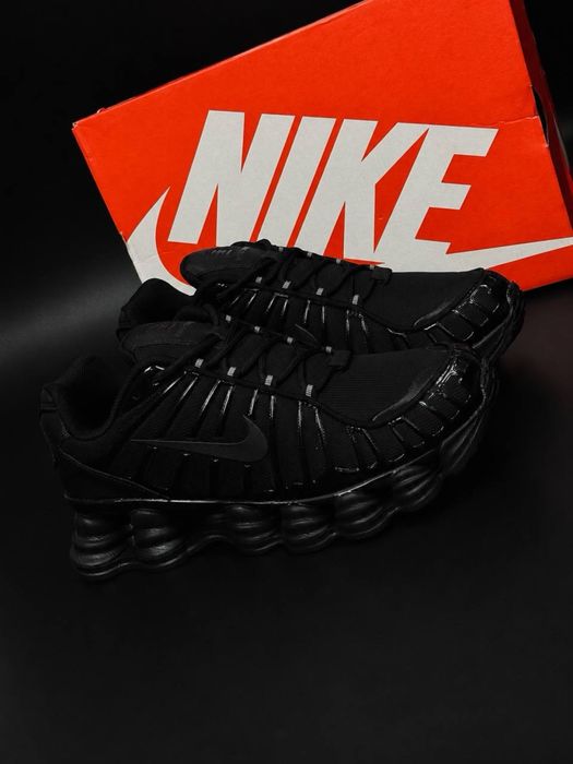 Чоловічі кросівки Nike Shox TL чорні жіночі кросовки найк  унісекс Найк Шокс 35-46 молодіжні кросівки