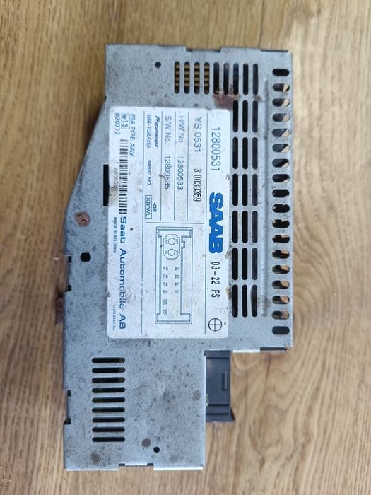 Підсилювач під сидіння SAAB 9-3. 12800351