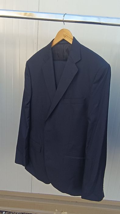 fato de luxo azul escuro