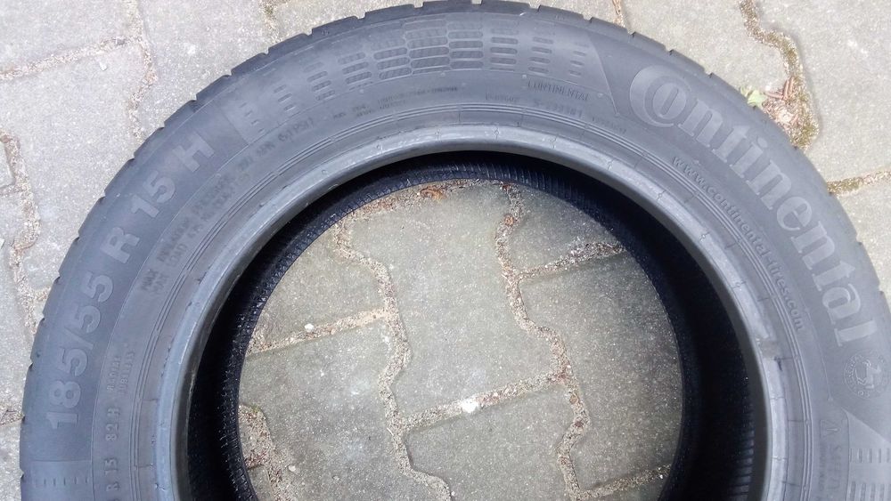 Opony Letnie Continental 185x55x15 82H 6,5mm 80 zł sztuka