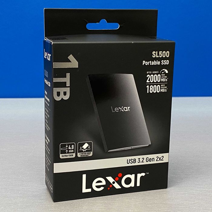 Lexar SL500 Portable SSD 1TB | SELADO | 3 ANOS DE GARANTIA