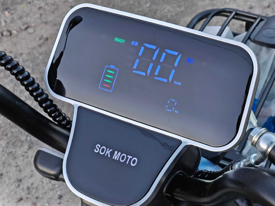 Електро трицикл Sokmoto X3 MAX електроскутер трайк: 1 050