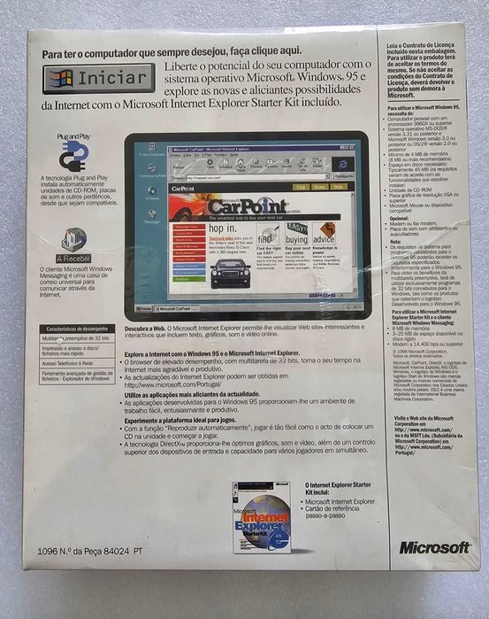 Windows 95 [Novo e Selado]