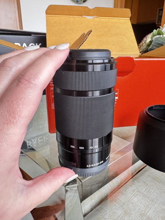 Lente Objectiva Sony E mount 55-210 mm  abertura F4.5-6.3