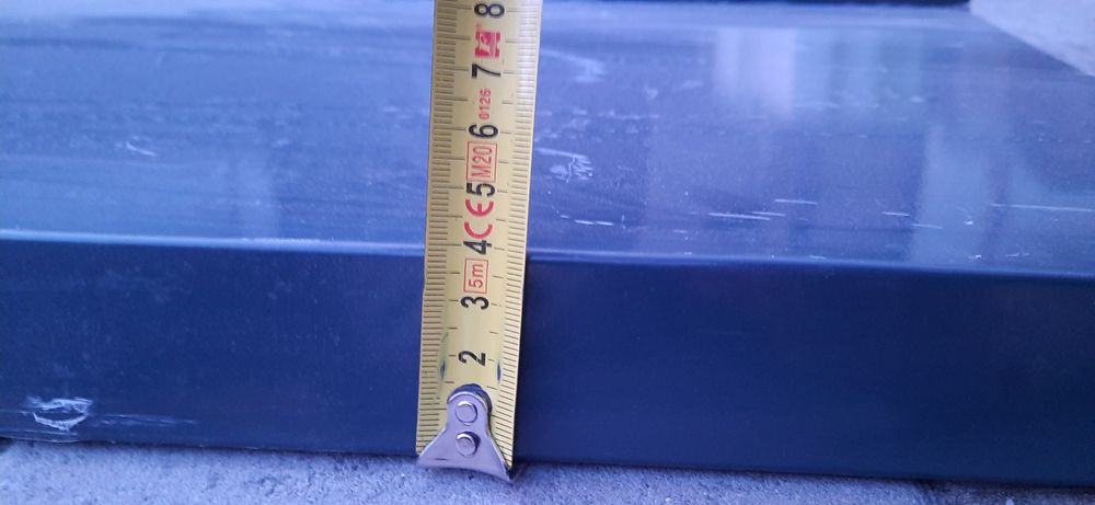 Parapet zewnętrzny antracyt