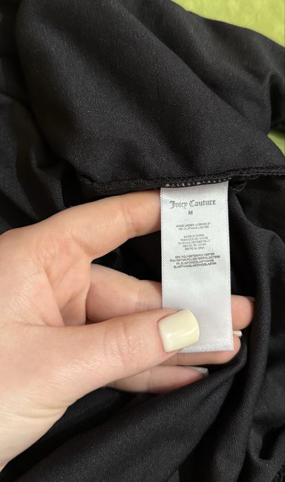 Купальник Juicy Couture бархатный черный