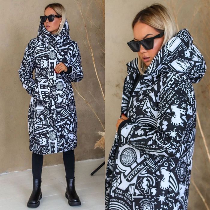 Пальто куртка зима длинная