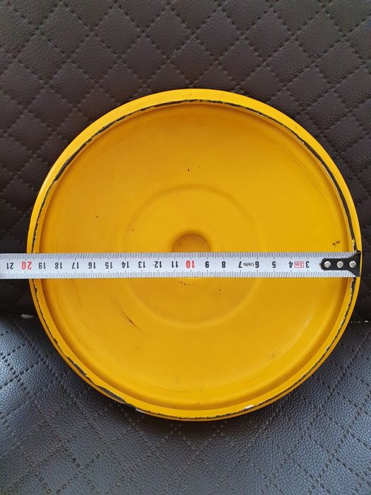 Pokrywka emaliowana 20 cm PRL