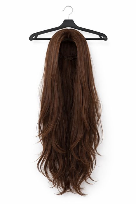 Peruka długa brązowa ATAYOU – bardzo dobry stan