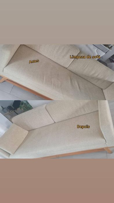 Limpeza e Higienização de Sofás ao Domicílio