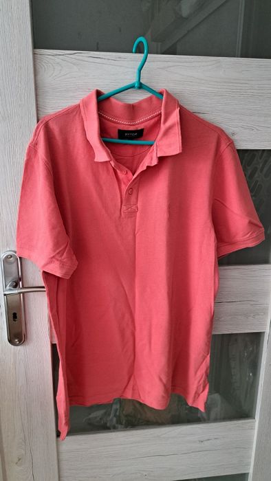 Koszulka polo Bytom XXL różowa