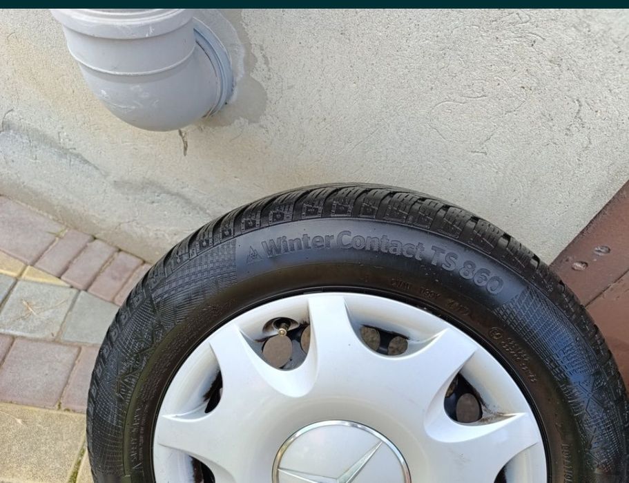 Продам зимние колеса в сборе Mercedes 185.65r15