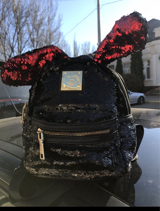 Рюкзак мини чёрного цвета