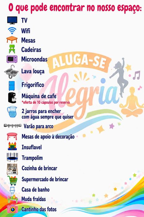 Espaço para festas