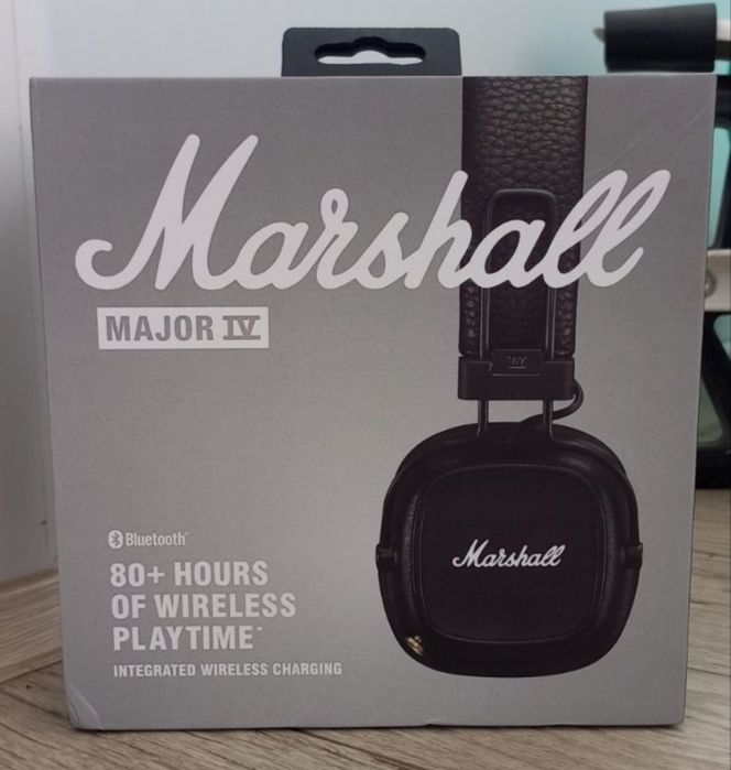 Навушники Marshall major 4 коричневі  оригінал