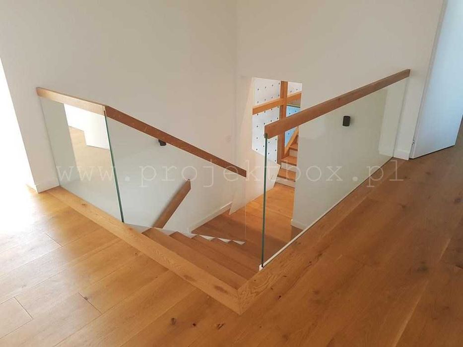 Balustrada szklana wewnętrzna, zewnętrzna, balustrada  francuska