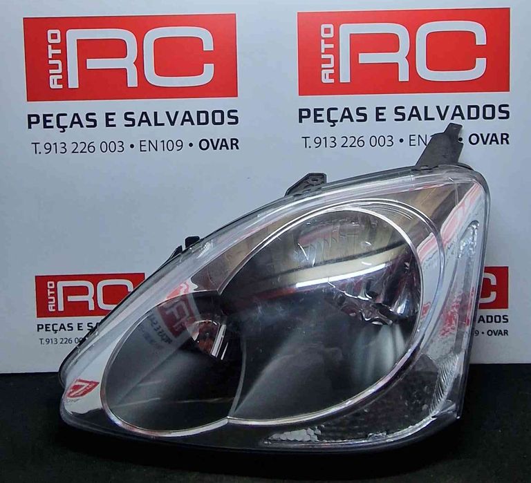 Ótica / Farol Esquerdo - HONDA CIVIC VII Hatchback
