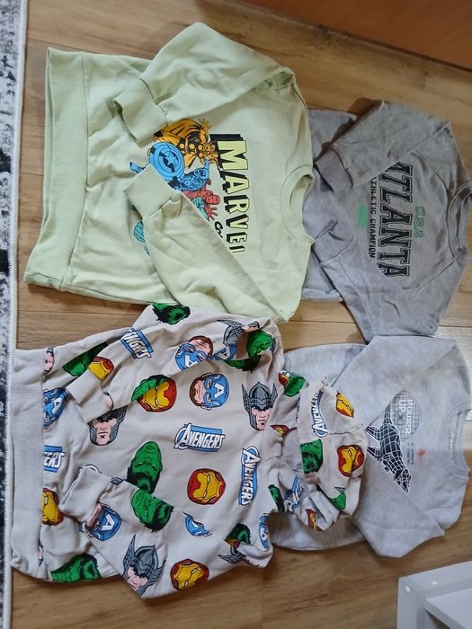 Bluzy chłopięce dresowe