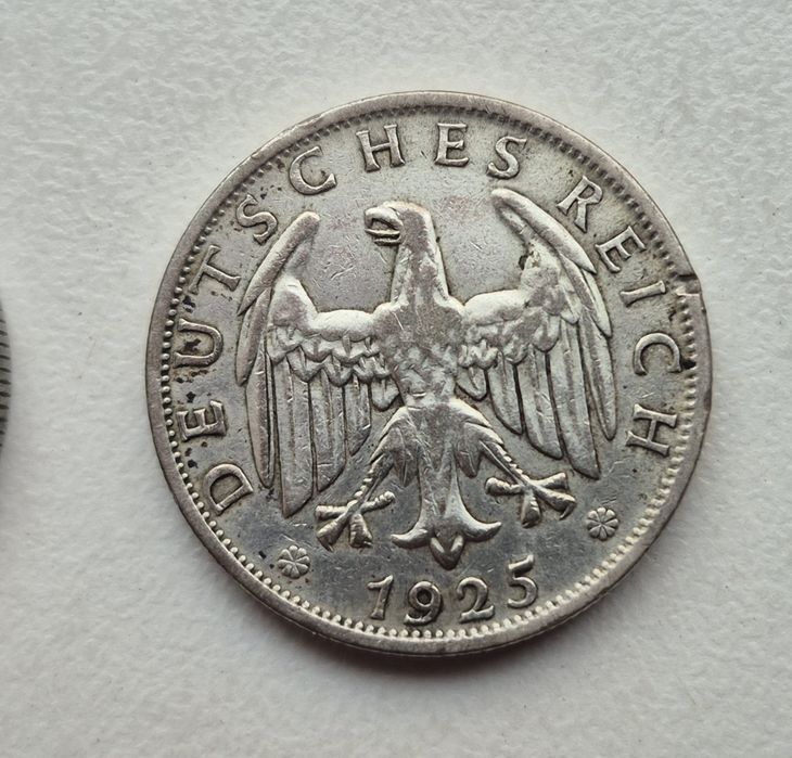 Німеччина 2 марки 1925 та 1926 років дві монети