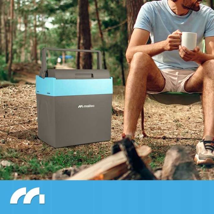 Lodówka Turystyczna Samochodowa 25l Chłodzenie/grzanie 12v 230v