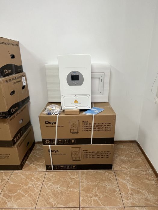 Гібридний інвертор Deye SUN-6k-SG05LP1-EU 6kW, 1ф , 48V