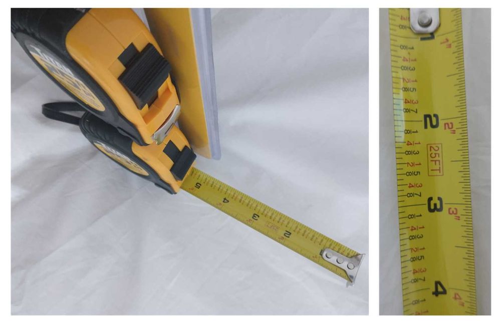 Titan Tools fita métrica 25 pés, 2 unidades
