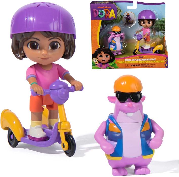 Набір Spin Master Dora Nickelodion Zoom & Axplore Adventure Pack Пригоди  Дори та Тіко 6073671