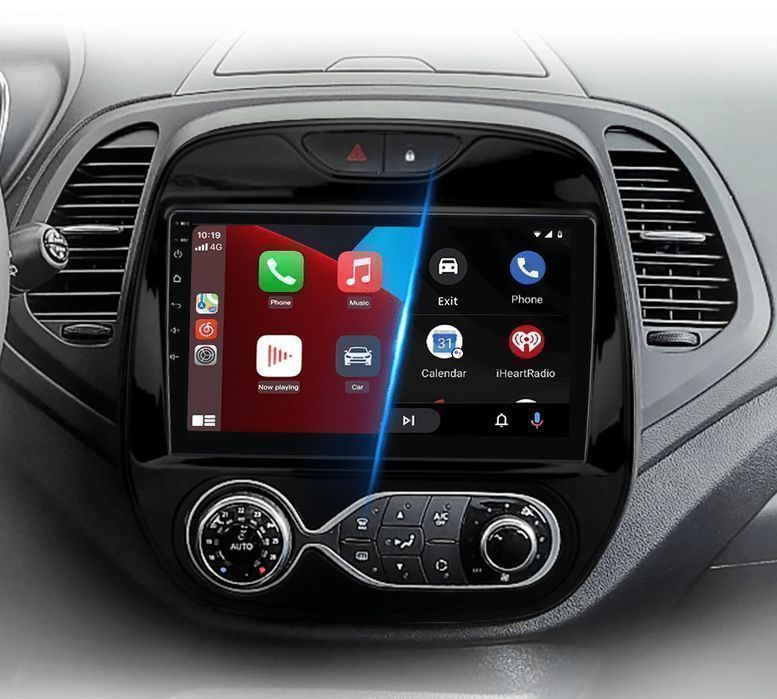 Radio Android 15 9” CarPlay Android Auto – Renault Captur 2016–2019 6GB/128GB GPS Nawigacja Stacja Multimedialna WiFi Bluetooth DSP 4G LTE PL