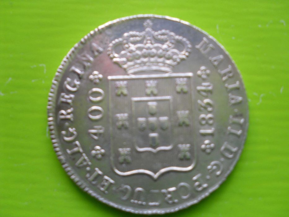 Moeda Dna Maria II Antiga