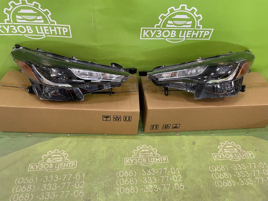 Фари фара Toyota Corolla Cross (2022-2025)  Full LED LE SE XLE XSE ліва права фары Тойота Королла Кросс В НАЯВНОСТІ!
