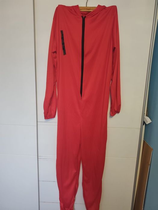 Halloween kostium przebranie dom z papieru