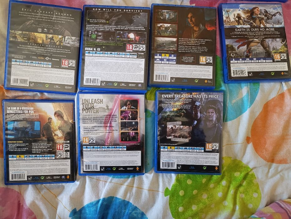 Диски Playstaion 4