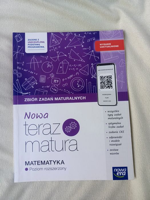 Matematyka zbiór zadań maturalnych zakres rozszerzony Teraz matura Nowa Era