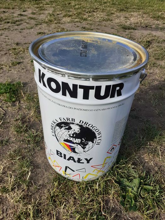 Nowa farba drogowa, Farba do betonu, Farba 33kg, Biała