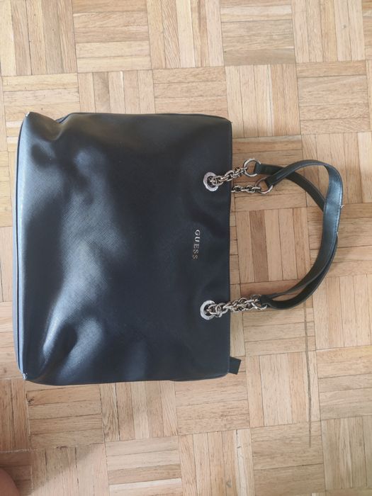 Torebka Guess czarna shopperka
