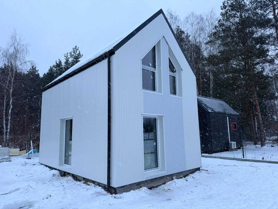 Domek CAŁOROCZNY 46,99m2 EKONEST35 na konstrukcji STALOWEJ LGS