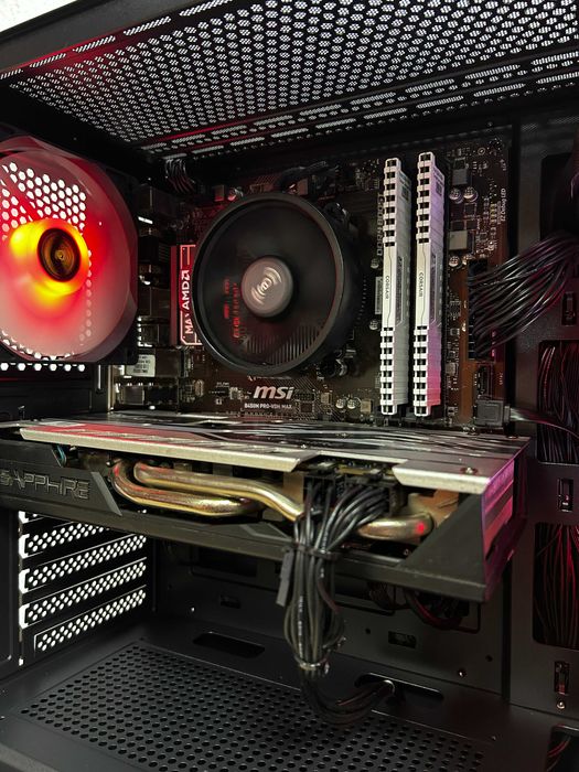 Ігровий ПК Ryzen 5 | 16GB DDR4 | 512GB SSD | RX580 8GB | 600W Гарантія