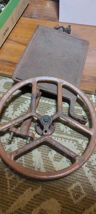 Koło i pedał maszyny