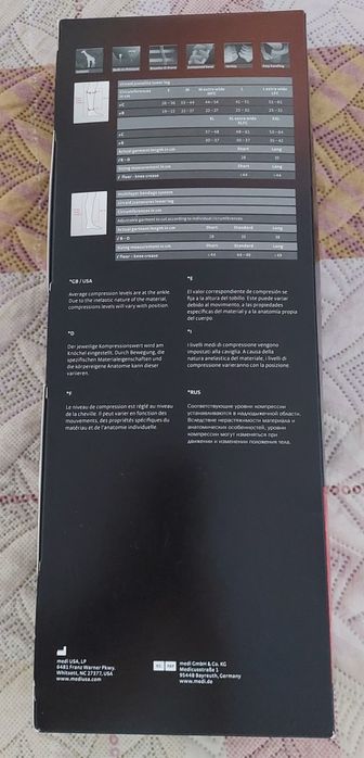 Ligadura inelástica para perna