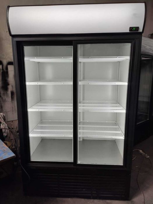 Холодильна шафа вітринна Klimasan S1300 Світло-сірий. Гарантія 2міс!