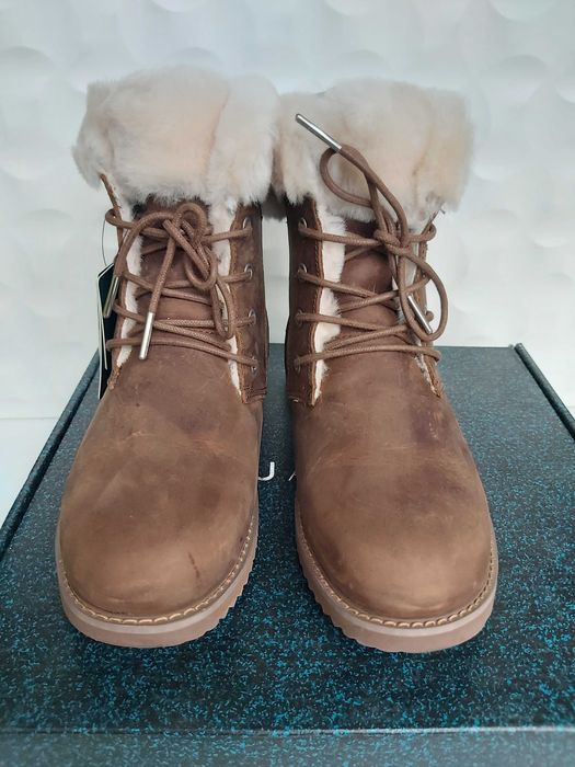 NOWE botki kozaki Emu Australia shoreline 37 śniegowce skorzane