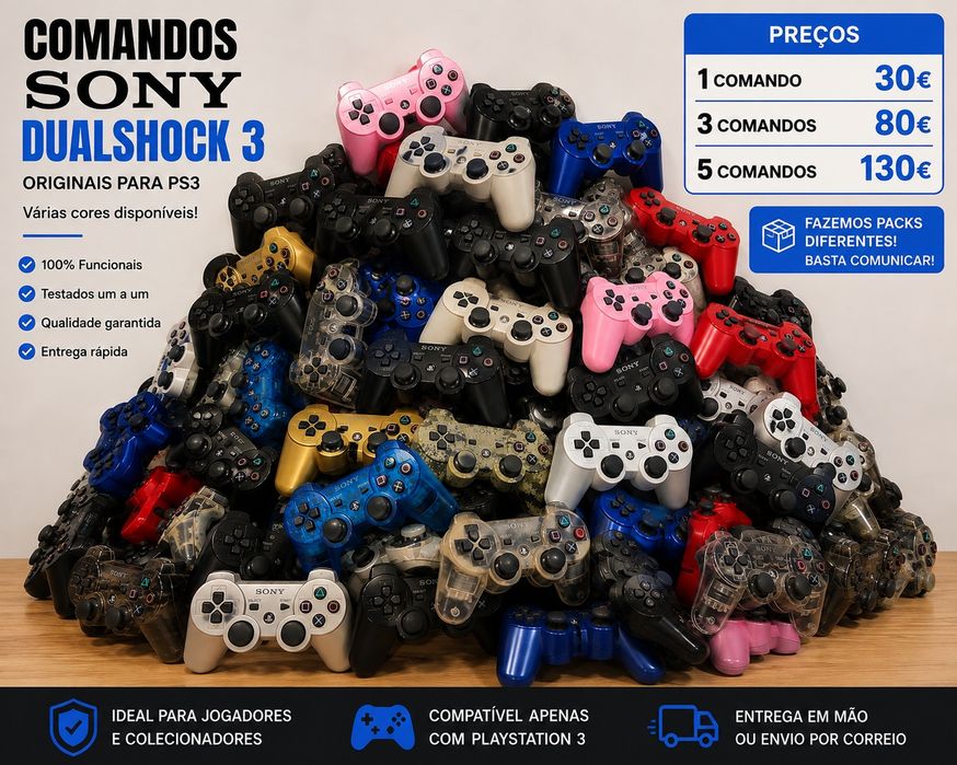 Comandos Sony DualShock 3 para PS3