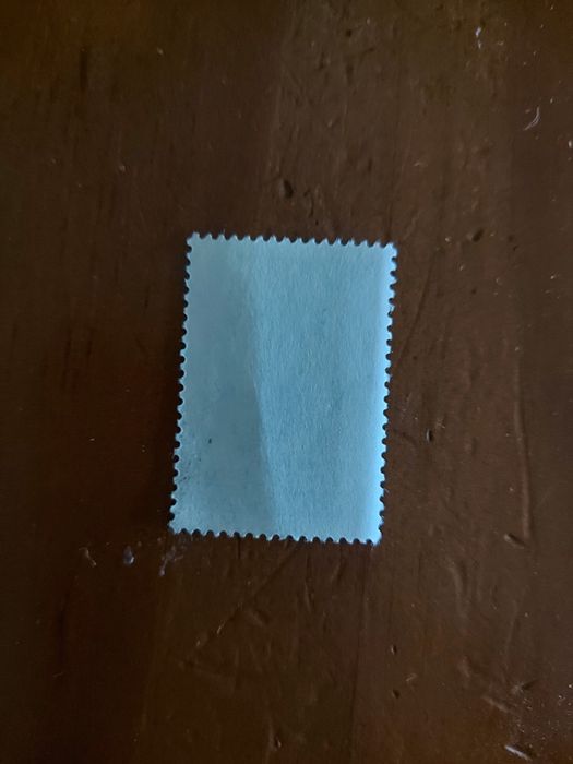 Selo de colecão azul