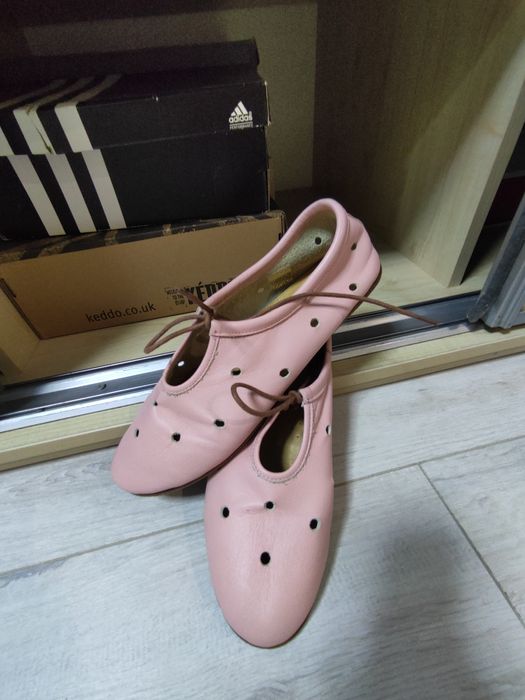 Балетки, шкіряні жіночі