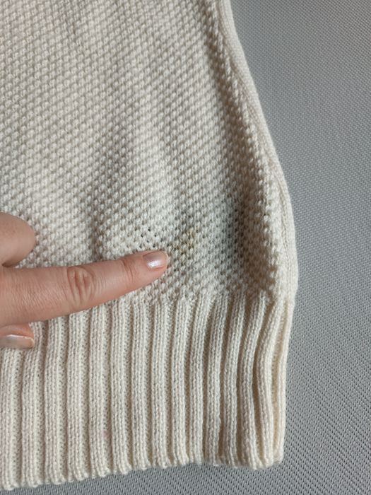 Sweter golf Bjorn Daehlie daehlie damski rozmiar L kremowy 50% wełna