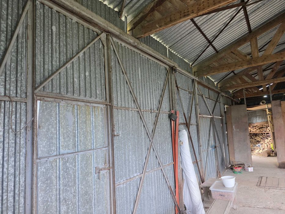 Garaż blaszany duży