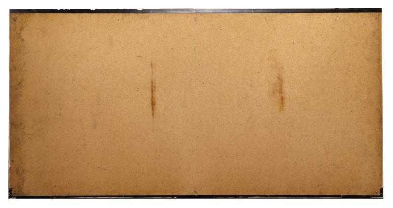 Quadro escolar antigo de parede