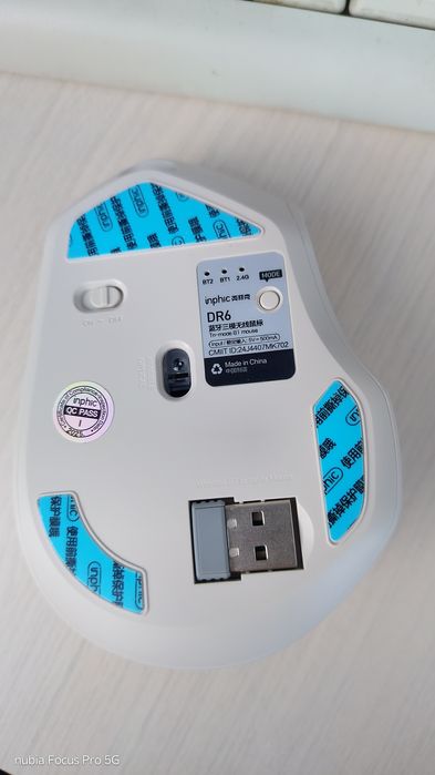 Inphic DR-6, BT/USB фирменная мышь(оригинал) премиум класса и качества