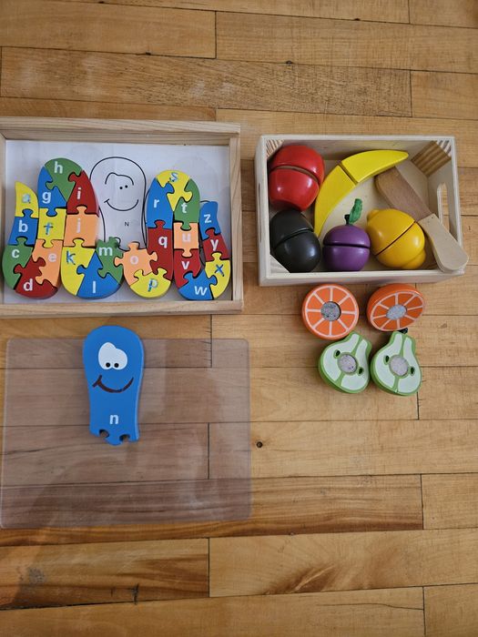 Магнітна рибалка,Djeco,балансир,hape,овочі,пазл