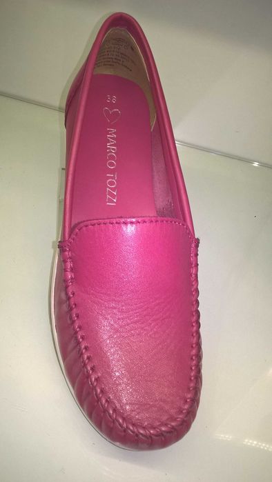 mokasynki damskie- fuksja r. 37, 39, 40,